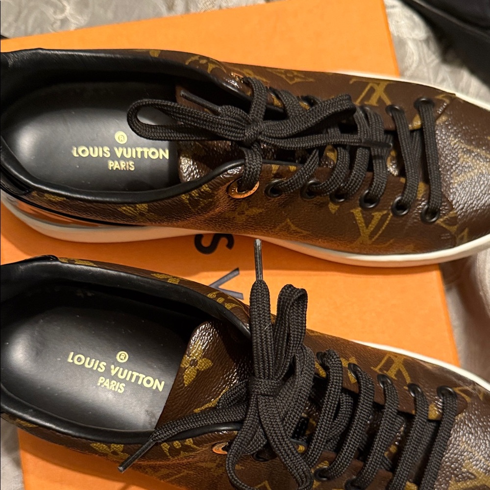 Louis Vuitton Monogram Frontrow Sneakers - Picture 7 of 14